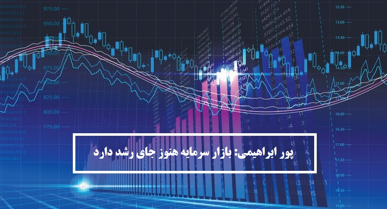 پور ابراهیمی: بازار سرمایه هنوز جای رشد دارد