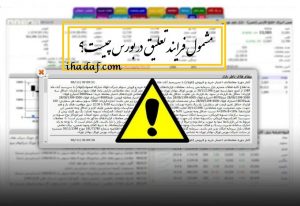منظور از مشمول فرایند تعلیق در بورس چیست؟