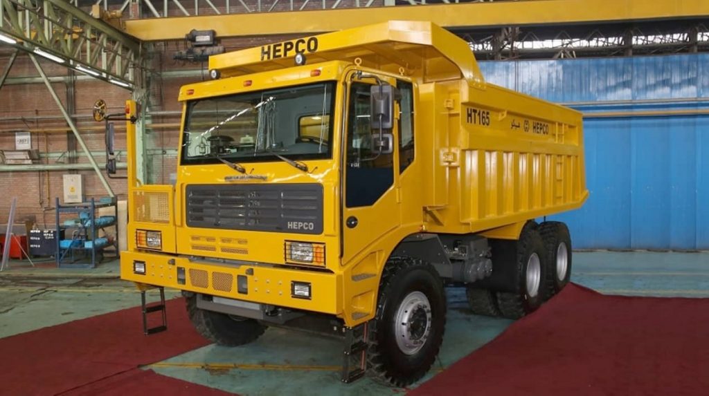 تفاهم نامه تولید 1000 کامیون معدنی سنگین تپکو با دو شرکت دیگر