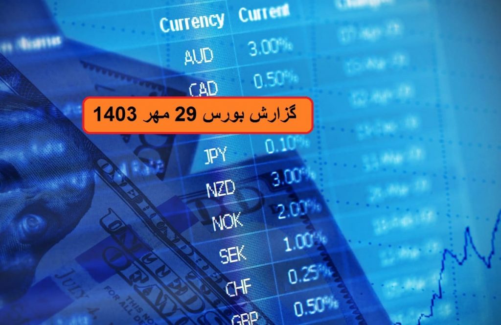 گزاش وضعیت بورس امروز یکشنبه 29 مهر/ وضعیت قرمز نمای نقشه بازار