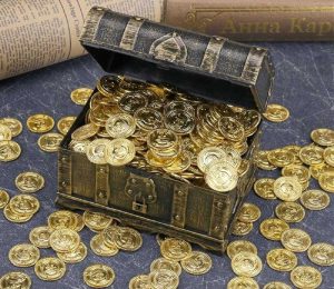 سکه طلا پلاستیکی