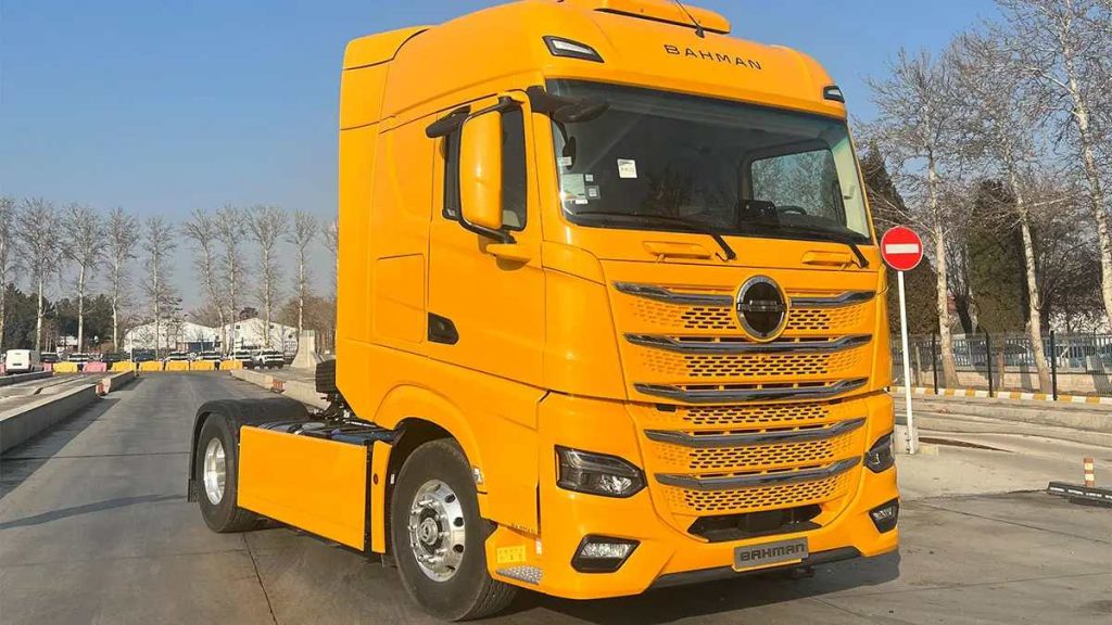 کامیون کشنده بایک در بورس کالا